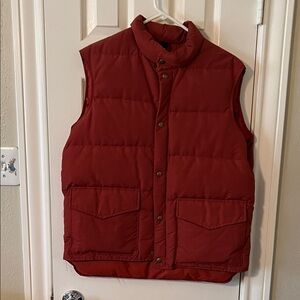 Men's Woolrich Rust Puffer Vest